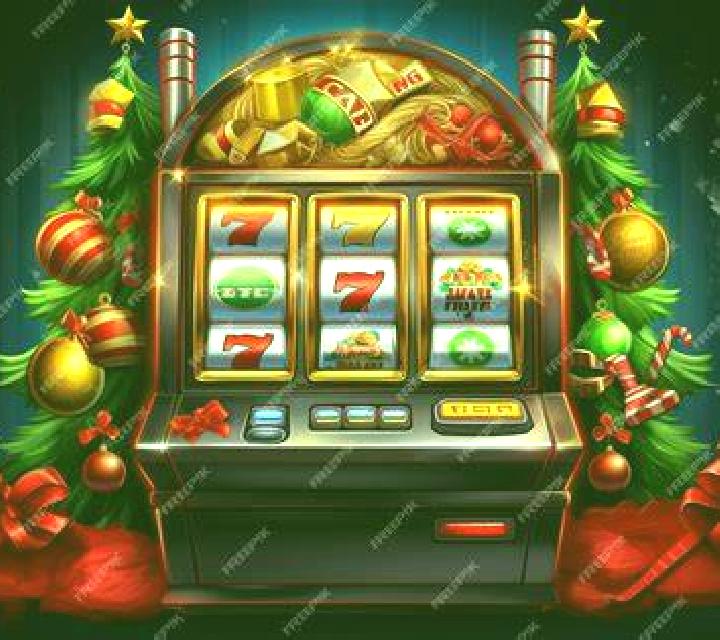 Christmas slot machine