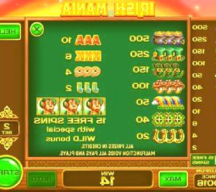 Irish Mania (Pull Tabs) slot