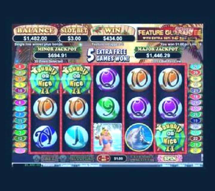 Naughty or Nice Spring Break slot