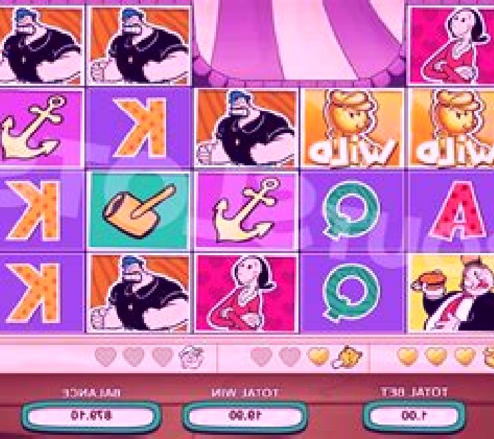 Popeye and Olive Oyl slot