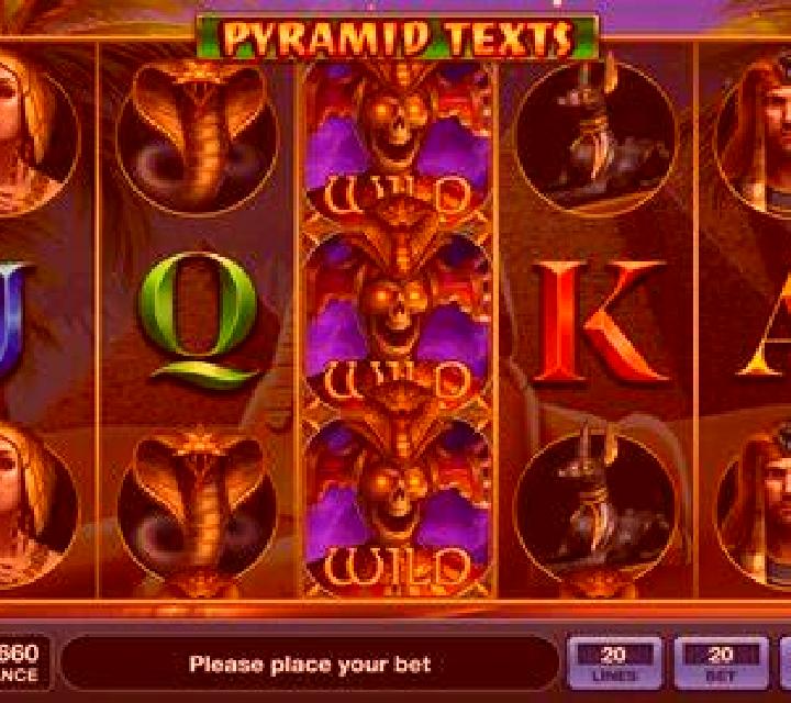 Pyramid Texts slot machine